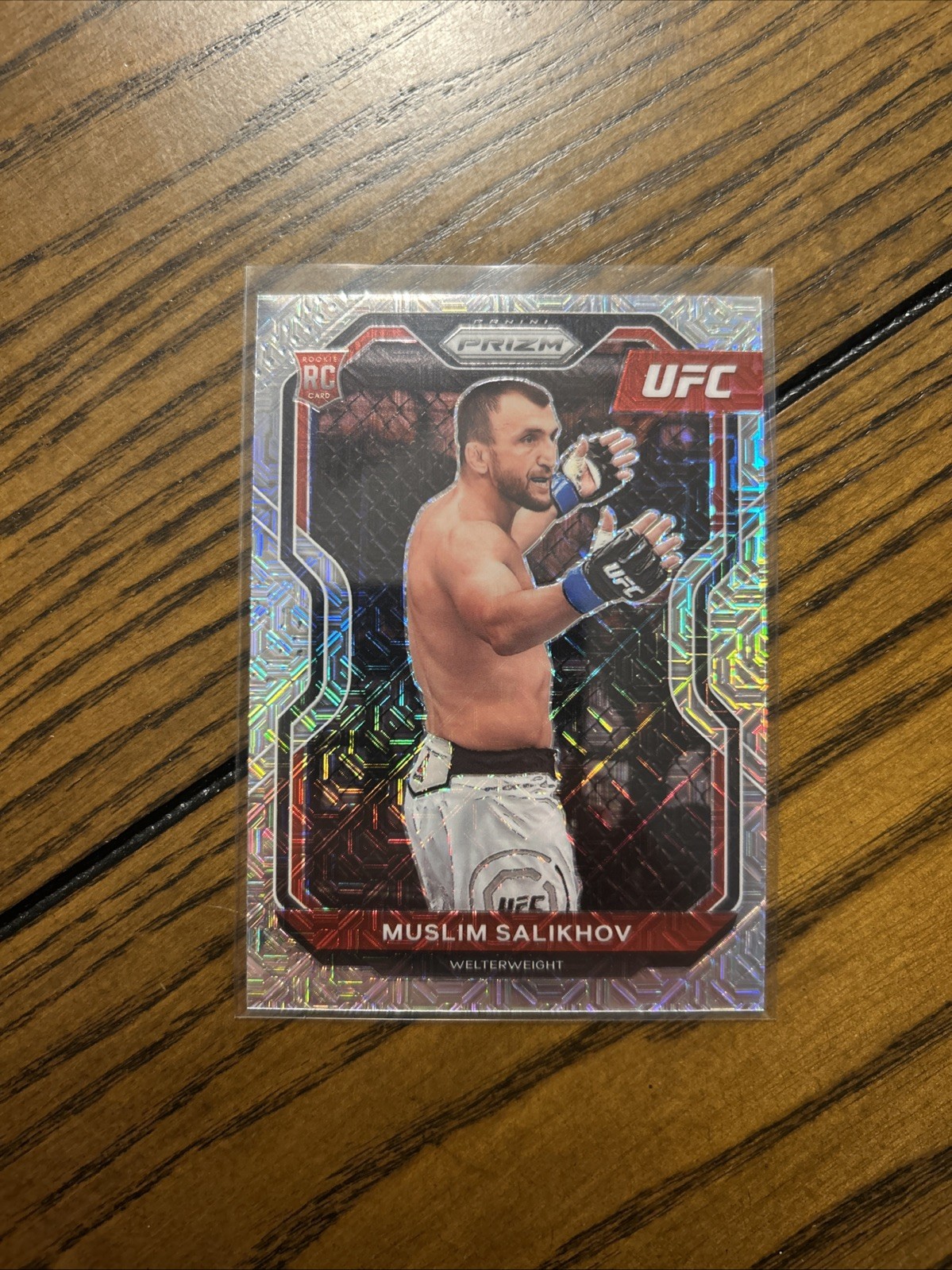Muslim Salikhov 2021 Prizm UFC Rookie Mojo Prizm 02/25 RARE Panini Prizm SSP