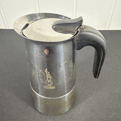Bialetti Stainless Steel Stovetop Espresso-Moka Pot Coffee Maker