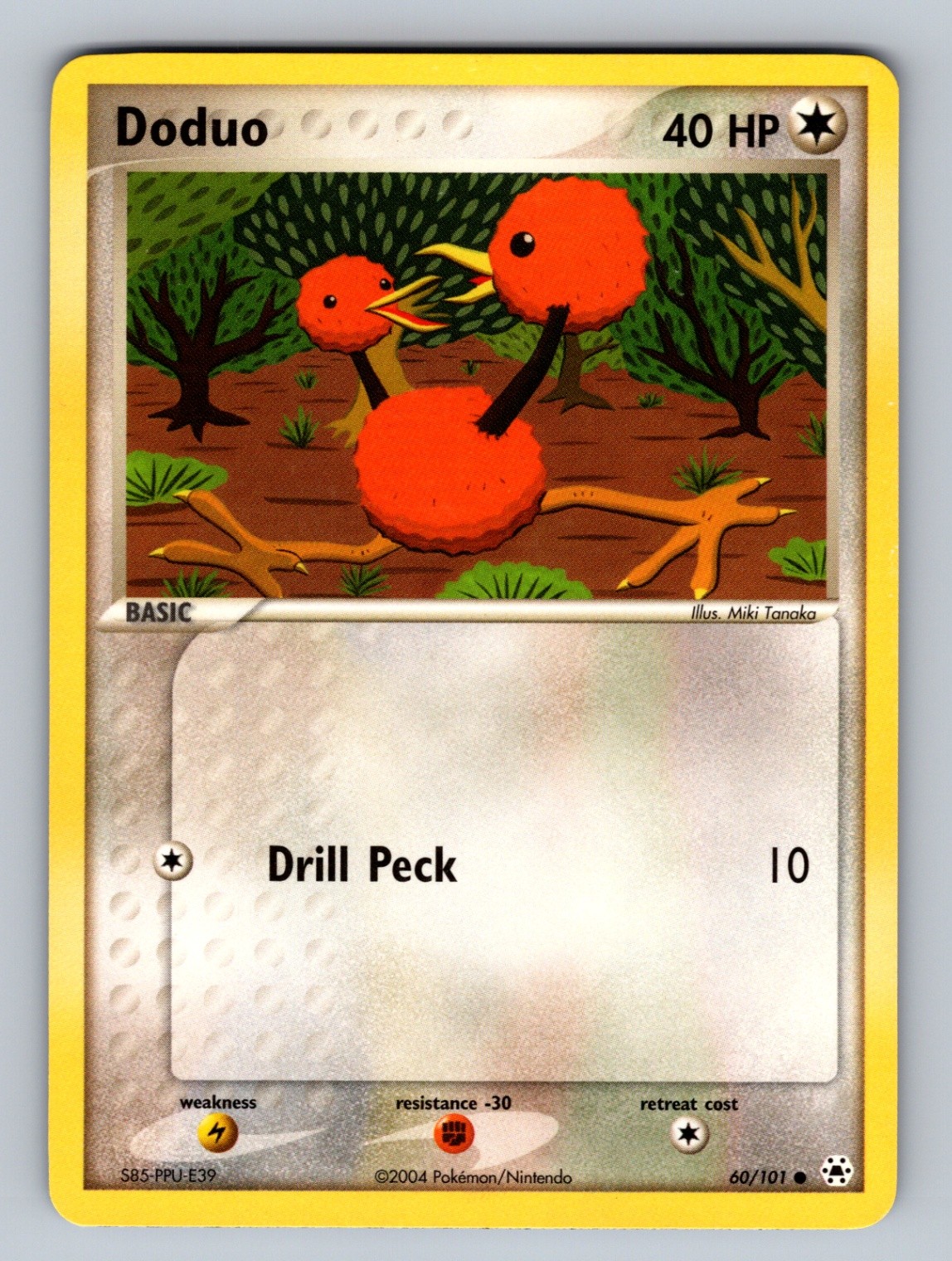 Doduo 60/101 Common Hidden Legends NM Pokemon TCG