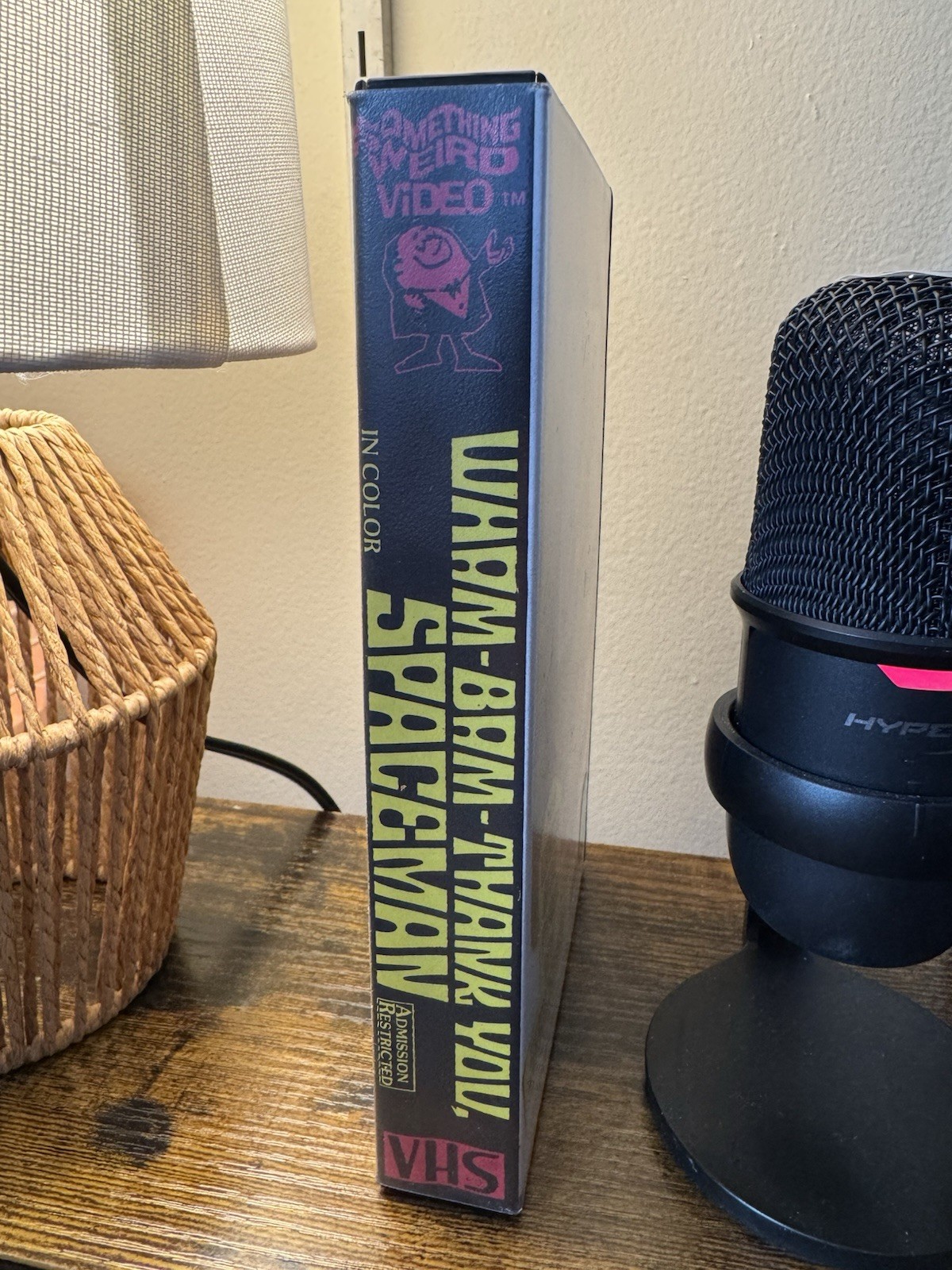 1973 Wham-Bam Thank You Spaceman VHS Something Weird Rare Sci-Fi Adult Movie Vid