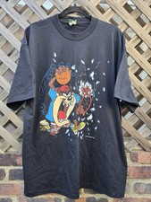 Vintage 1996 Space Jam Taz Shirt XL Original Looney Toons