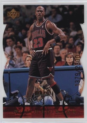 1998 Upper Deck mjx MJ Timepieces Red 1379/2300 Michael Jordan #83 HOF 03rx