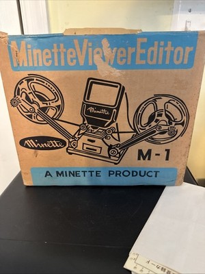 Vintage Minette Viewer Editor M-1 8mm Viewer Editor With Box | eBay