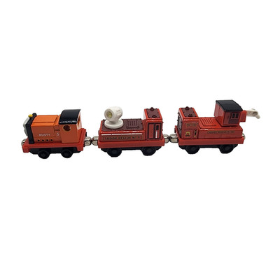 Thomas Rusty Train, Sodor Rescue No. 10 Hose Car & No. 9 Spot Light Car
