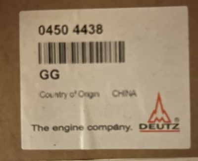 DEUTZ 04504438 NEW GENUINE ORIGINAL OEM FUEL FILTER