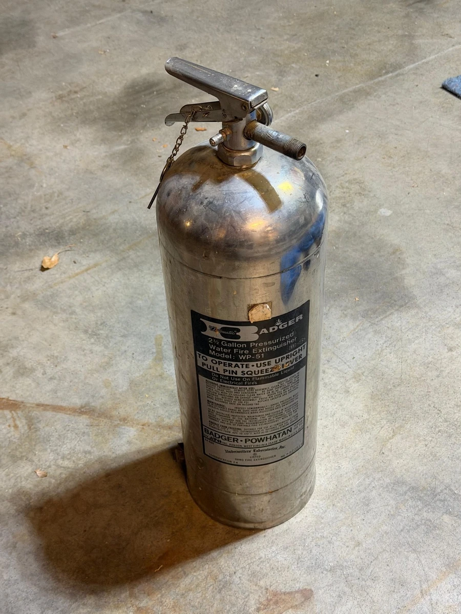 Badger Fire Extinguisher In Collectible Firefighting & Rescue
