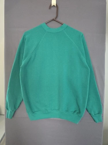 Sweats Appeal Crewneck Sweatshirt Tultex Vintage 80s USA Blank Raglan