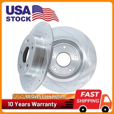 11.10rear Drilled Slotted Brake Disc Rotors Set For Honda Accord Acura Ilx 11.10rear Drilled Slotted Brake Disc Rotors Set For Honda Accord Acura Ilx