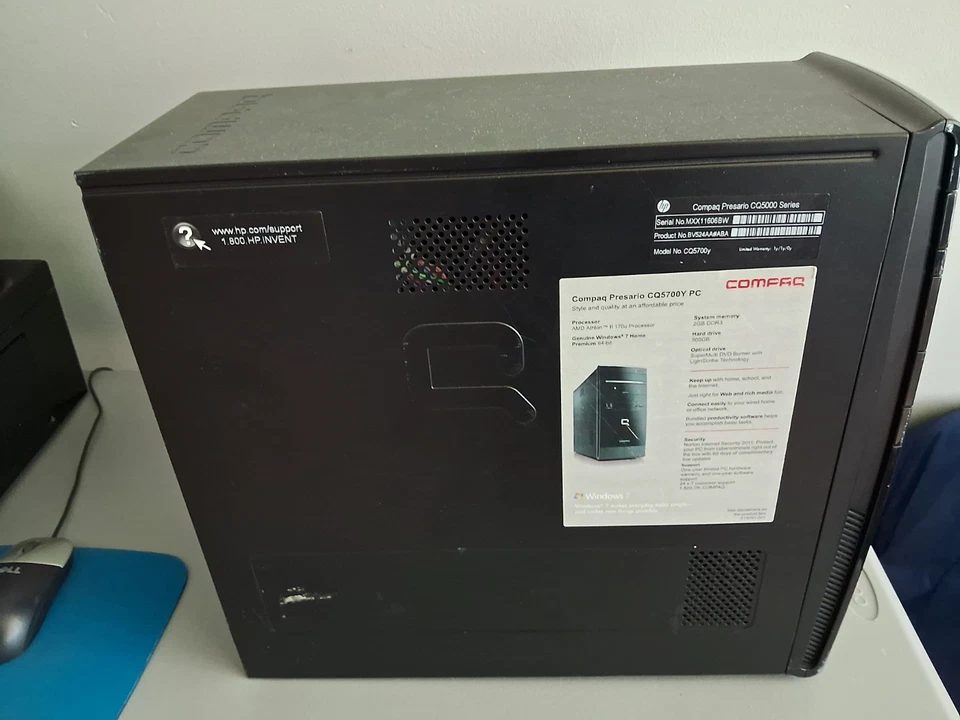 Compaq Presario CQ5700Y (No HDD) - Image 4 of 4