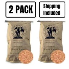 Organic Rolled Hard Red Winter Wheat | 25 lb | Pack of 2 | Non-GMO | Shipping In