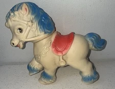 Vintage The Sun Rubber Company Horse Squeak Toy 1950’s Squeaks