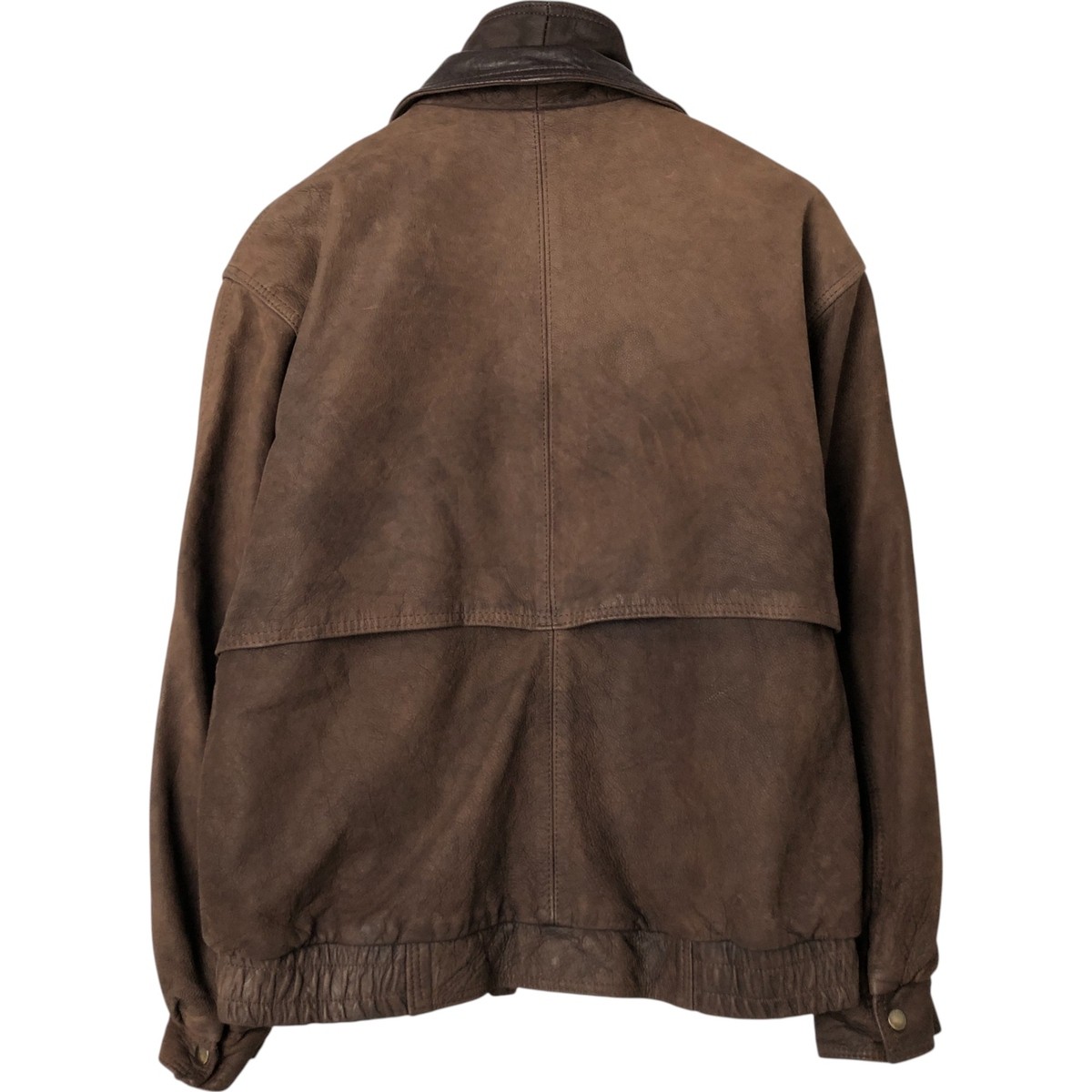 Vintage A and S Selections Leather Jacket Made in Canada Men's