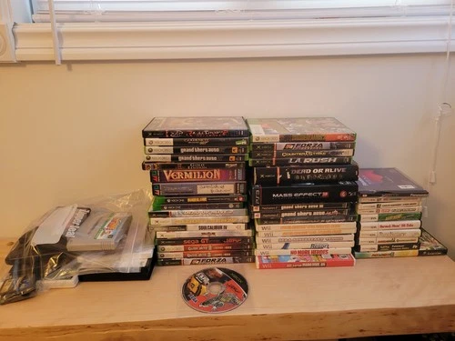 Video Game Lot Nintendo Sega Xbox