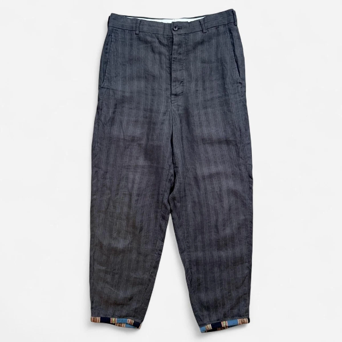 Regular Size Linen Comme Des Garcons Pants for Men for sale | eBay