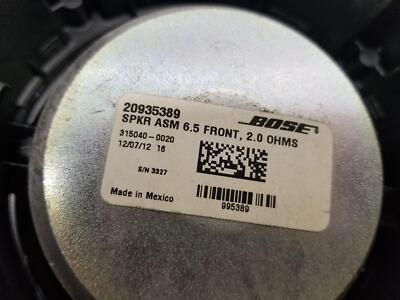 2013 ENCLAVE BOSE FRONT RIGHT DOOR SPEAKER P/N 20935389 #002279 | eBay