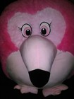 Pink Flamingo Stuffed Plush Animal * Large, Jumbo Size! * Excellent Condition! — photo 3