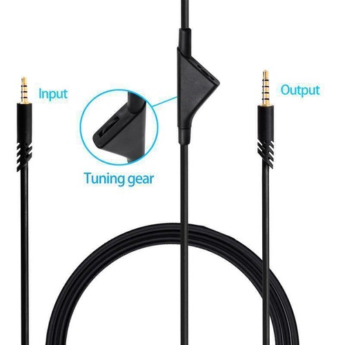 Replacement Audio Cable Cord Volume Control for Astro A10 A40 Gaming Headset 2M - Photo 7/10