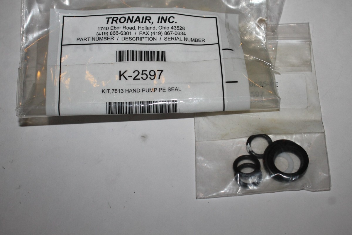スバル専用 Tronair K-2597 Hand Pump Seal Kit Kit 7813 NOS NEW! | eBay