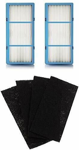 2 HEPA & 4 Carbon Replacement Filters for Holmes and Bionaire Ai