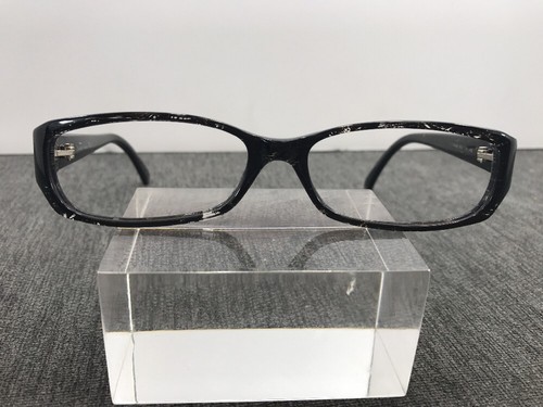 Calvin Klein Eyeglasses CK834 130 Flexible Black Print Italy P98