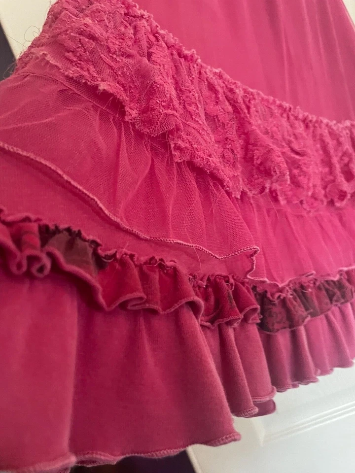 Vestido niña Mignone talla 7/8, 100% algodón, morado Foto 3 de 4