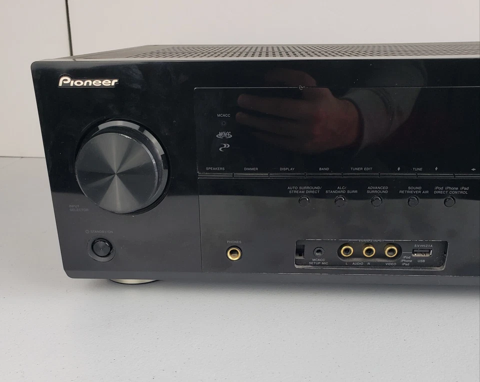 Pioneer VSX-921-K 7.1 Ch HDMI Home Theater Surround Sound Receiver PARTS ONLY  - Image 2 of 4