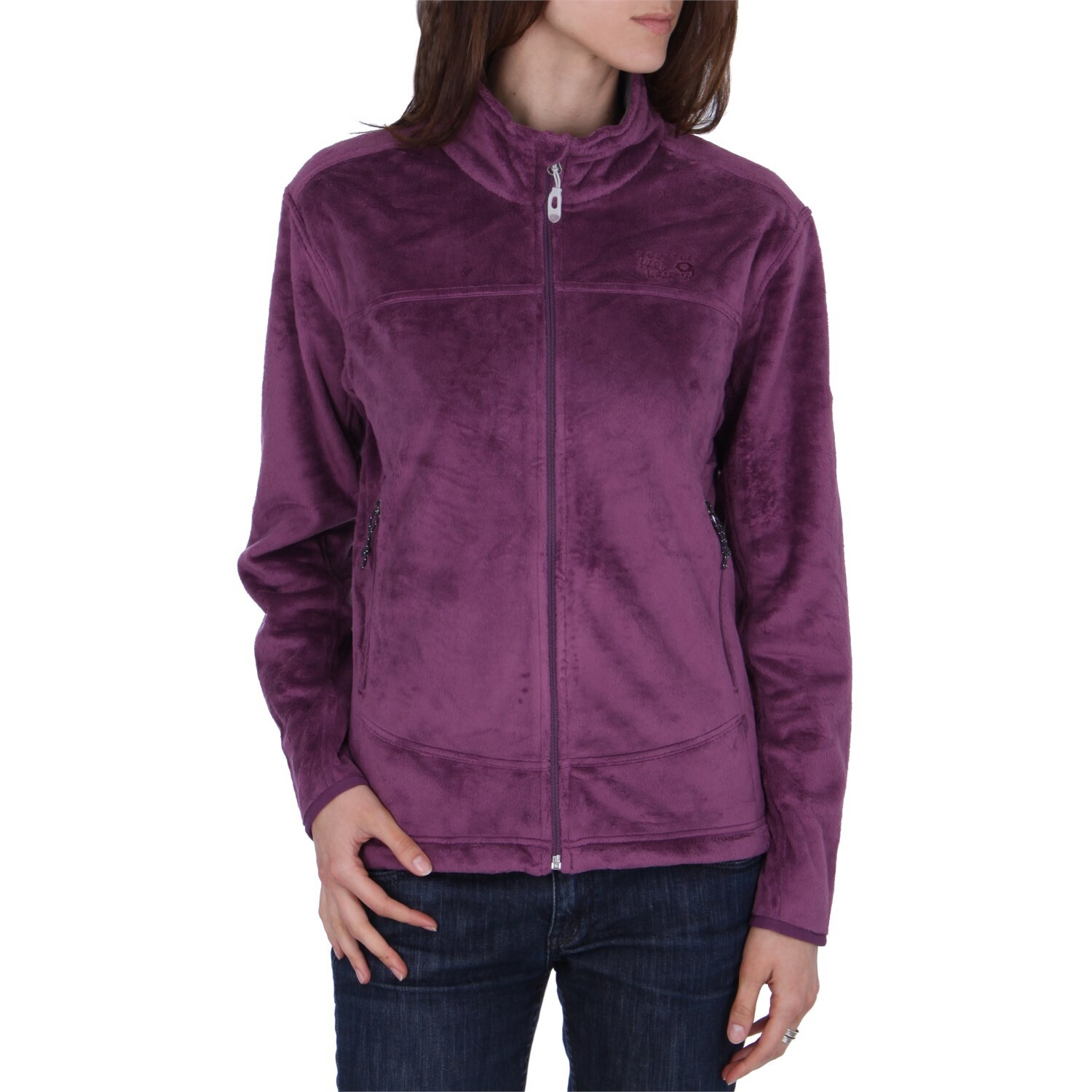 Purple Pyxis Stretch Fleece Jacket Size 