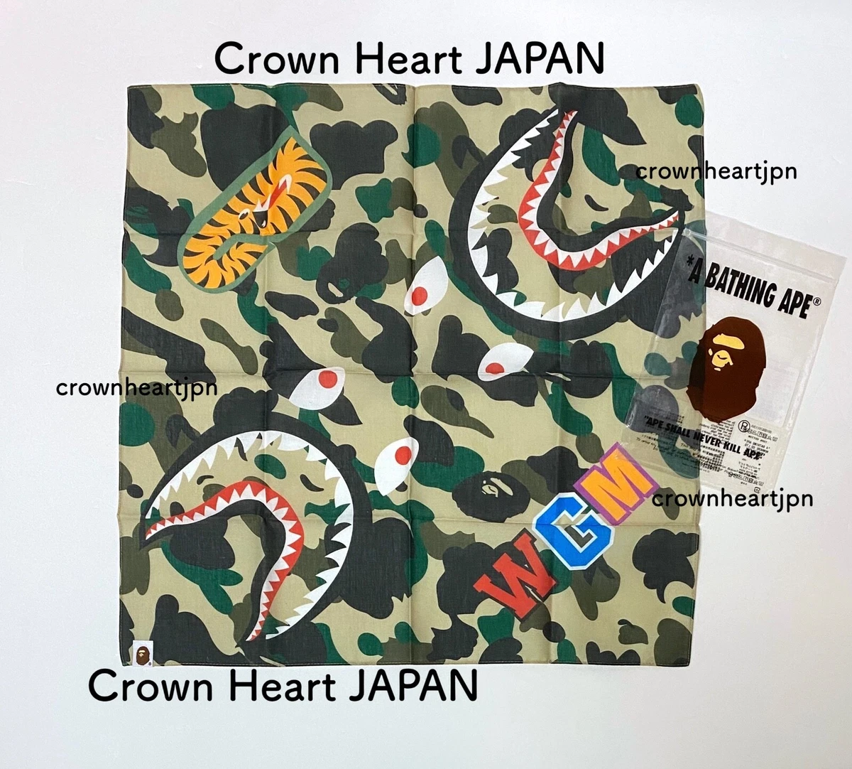 A Bathing Ape Bandana Scarves for Men for sale | eBay