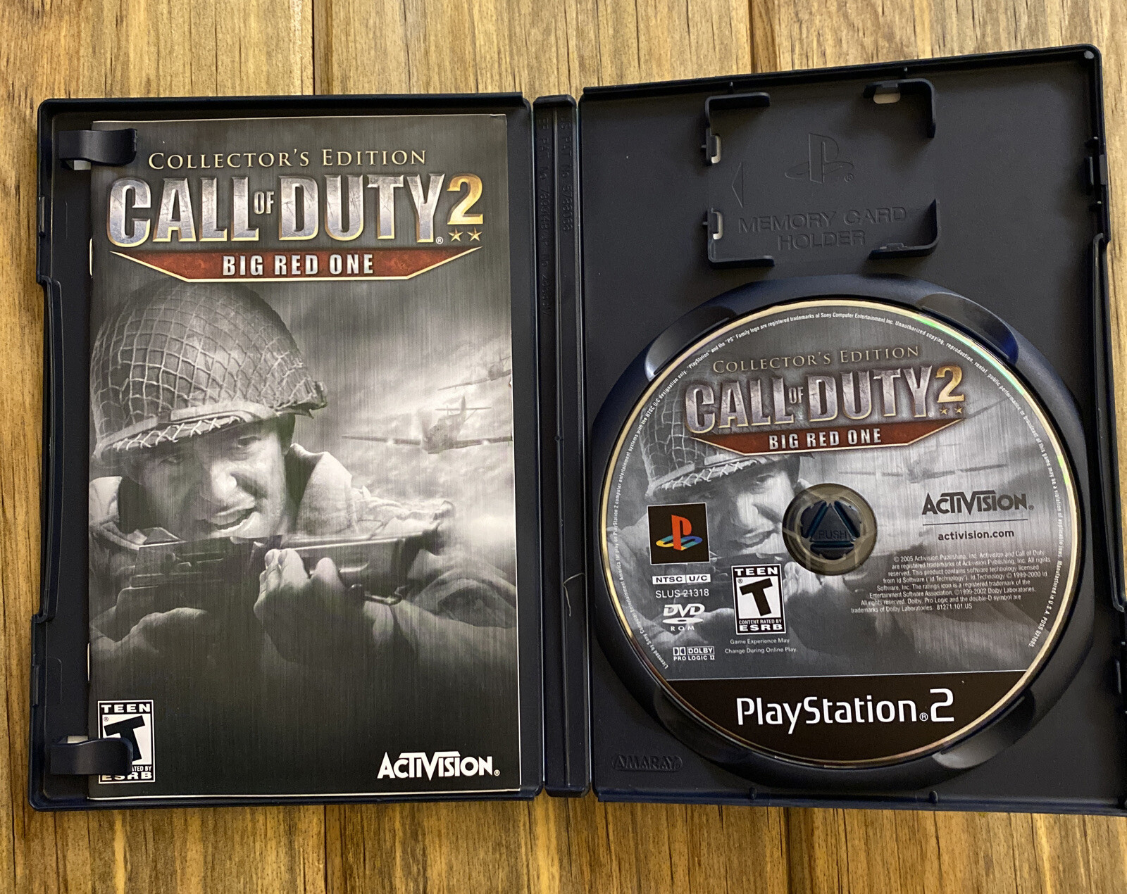 Call of duty 2 big red one ps2 special edition - naxretalking