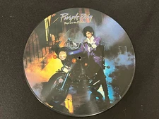 PRINCE AND THE REVOLUTION PURPLE RAIN PICTURE DISC VINYL 
