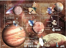 St. Vincent 2000 - Space Planets Jupiter - Sheet of 6 Stamps - Scott #2791 - MNH