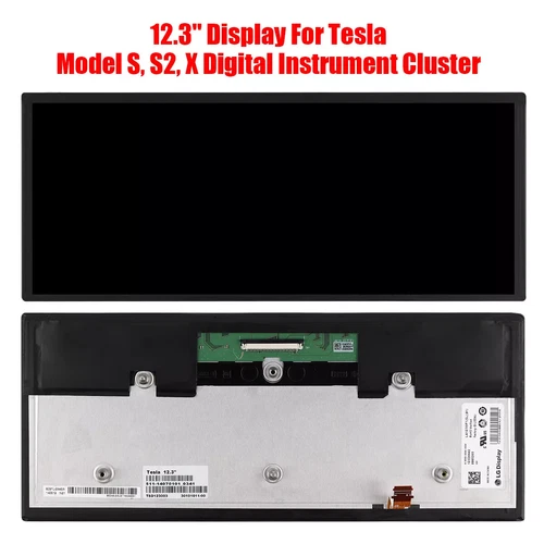 Für Tesla Model S S2 X GEN 2 LCD Display Digital Kombiinstrument Ersatz - Bild 4 von 6