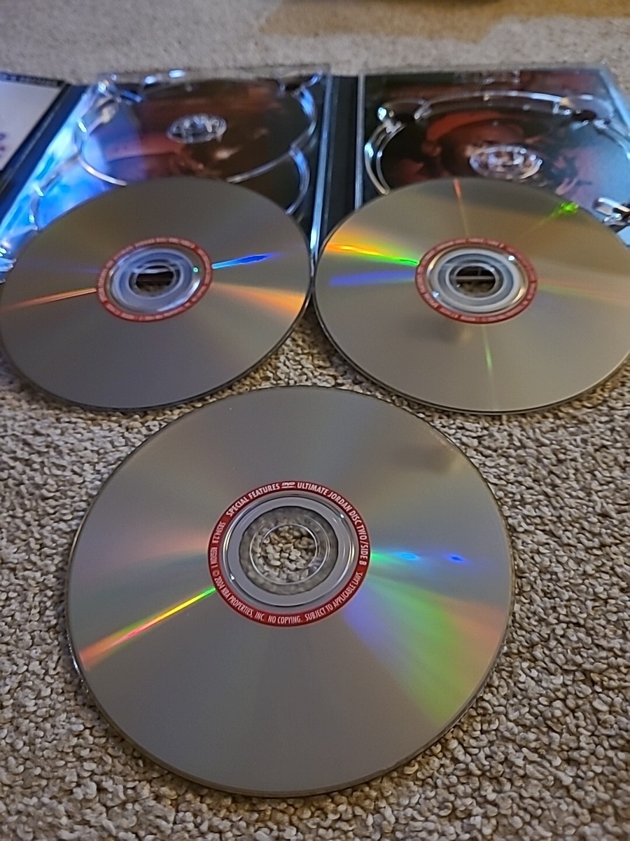 NBA Ultimate Jordan: 20th Anniversary Collectors Edition (DVD, 3