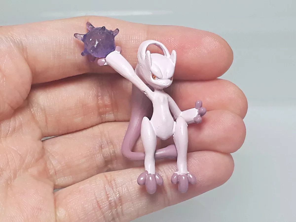 Mega Mewtwo Y Pokemon Motion Gallery XY Figure Bandai Candy Toy Japan G03  2.2in