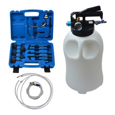 10L Pneumatic Transmission Oil Filling Refill Fluid Tool With 13 ATF Adaptor Kit
