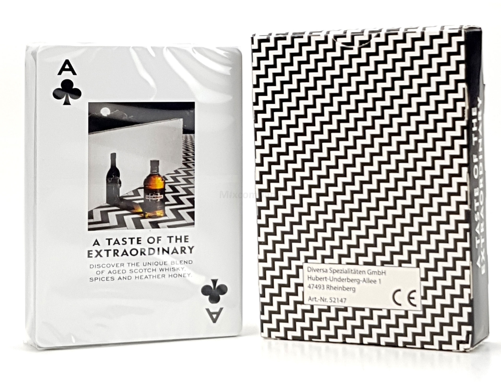 Drambuie Kartendeck Spielkarten 3 X Bar Bier Glas