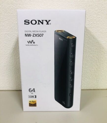 SONY WALKMAN 64GB Hi-Res ZX Series Audio Player NW-ZX507 Black English Language - Picture 1 of 1