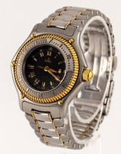 Orologio Ebel Donna Bicolore Subacqueo Quarzo Quadrante Nero 183912