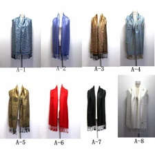 Stunning Pashmina Paisley Shawl Wrap Scarf 