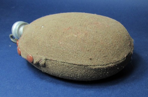 ANCIENNE GOURDE MILITAIRE 1938-45 WW2 AVEC SA HOUSS - Bild 3 von 10