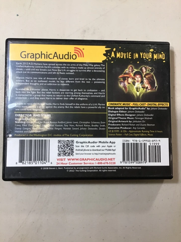Rogue Clone: The Clone Alliance GraphicAudio CD Audiobook By Steven L Kent #3 - Image 2 of 4