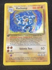 1999 Machamp 1st Edition Rare Holo Base Set 8/102 Pokemon Card Moderate Played