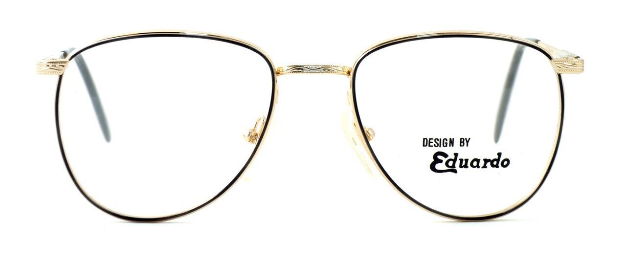 Regency International Blue Light Blocking Glasses Dover Gold Grey 52mm Multi-Focus