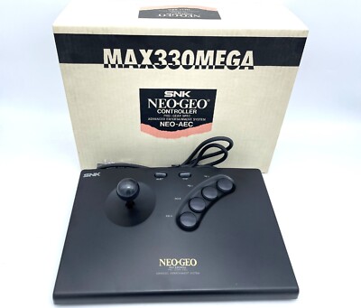 Near MINT Neo Geo AES Controller Joystick PRO-GEAR SPEC SNK Boxed for Collectors