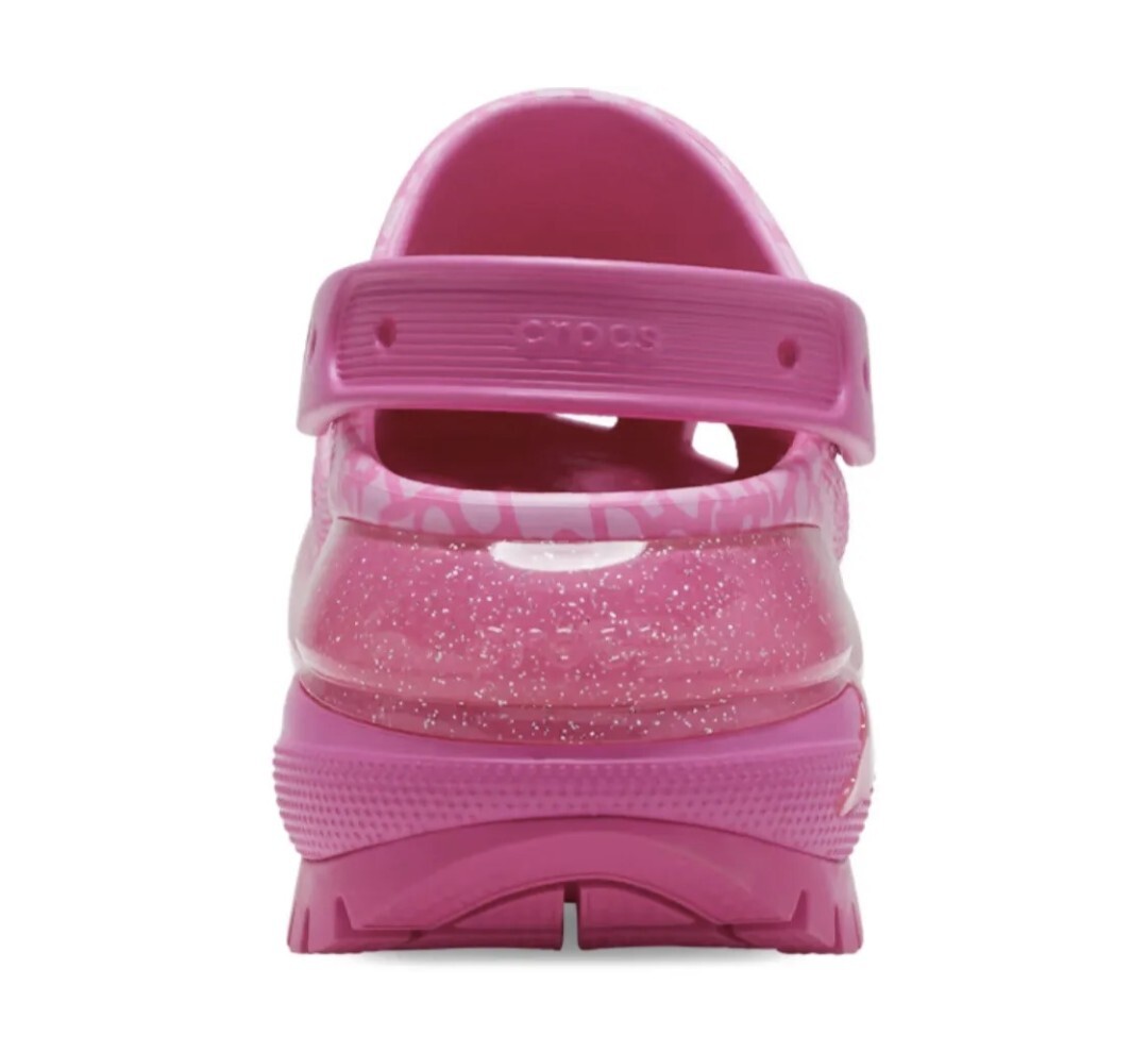 Crocs X Barbie The Movie Mega Crush Clog Pink Women's Size 6
