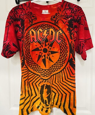 VINTAGE BAND TSHIRT - AC/DC - BLACK ICE TOUR (2009) - CONCERT TEE - TOUR TEE 