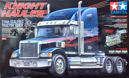 Tamiya 1:14 Tractor Trucks Knight Hauler EP RC Car On Road #56314 - Picture 1 of 3