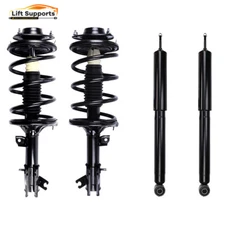 4Pcs Quick Complete Strut Coil Spring Mounts & Shocks For Hyundai Santa Fe 01-06