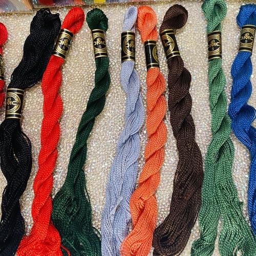 PRISM Spring/Winter Colors EMBROIDERY FLOSS 36 SKEINS Cotton Lot Needles NEW - Picture 7 of 10