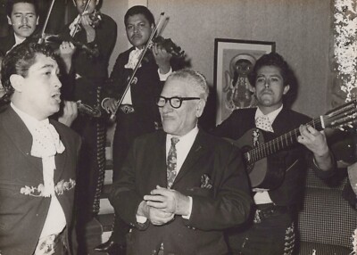 TV Pioneer & Composer FELIX B. CAIGNET Cuba 1930s PORTRAIT ORIG PHOTO 397
